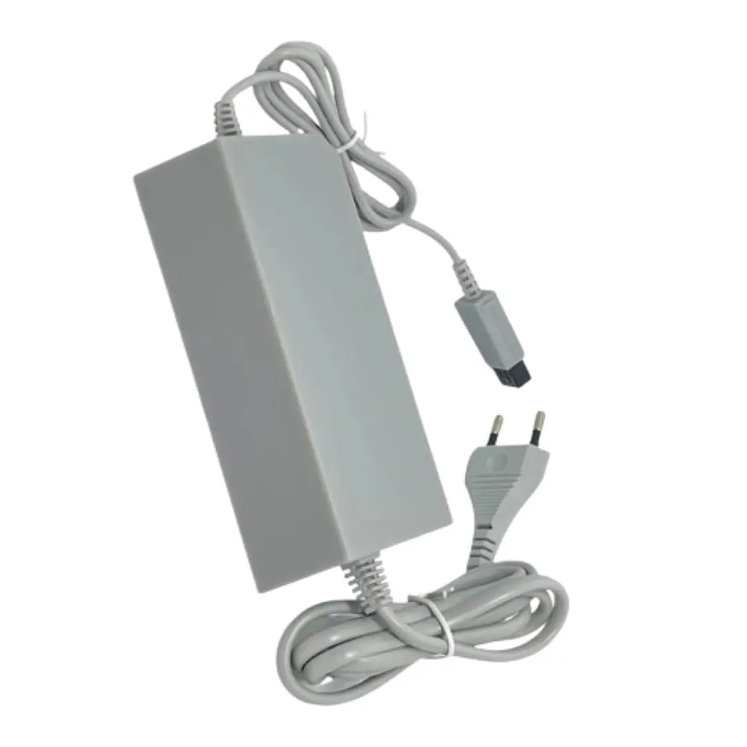 Cabo De Alimentação + Fonte Bivolt Compatível a Nintendo Wii