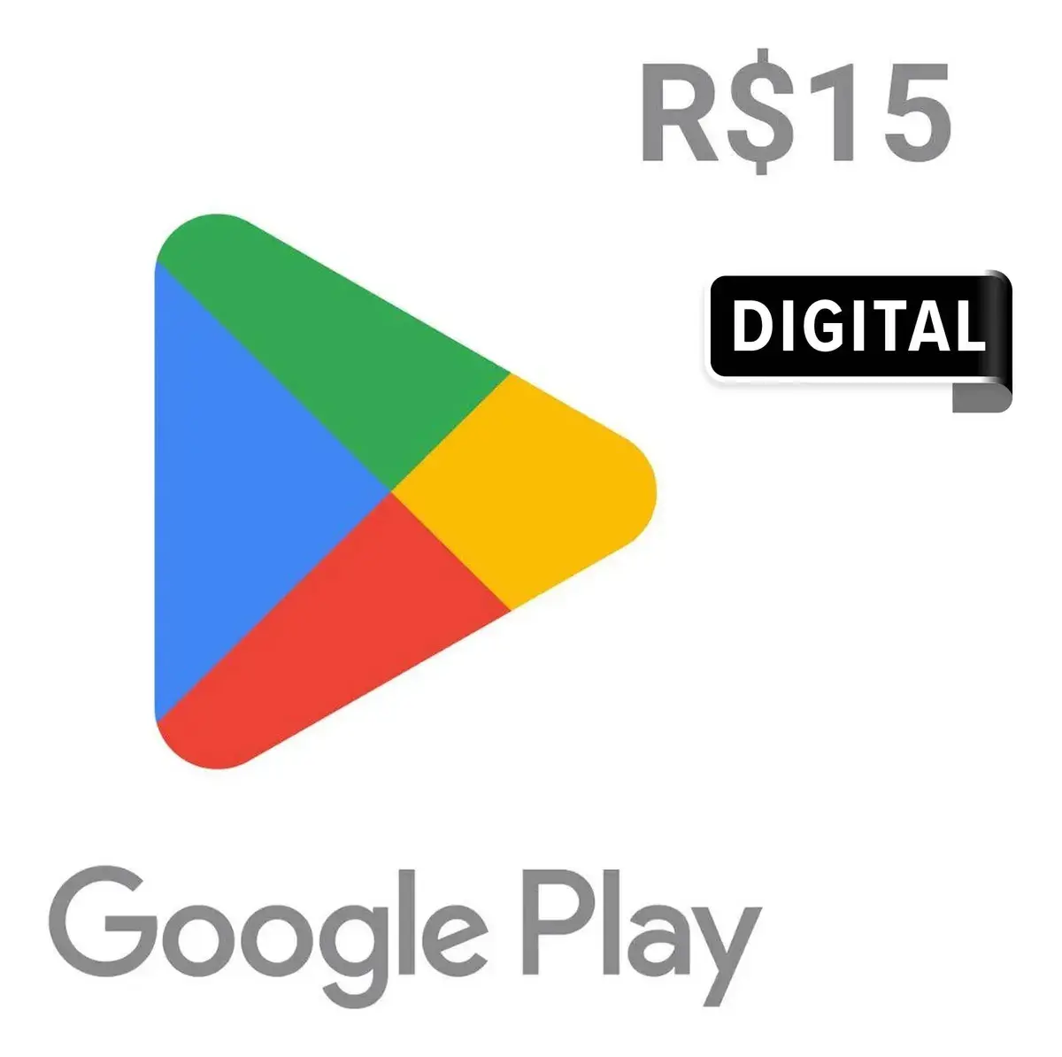 Google Play Gift Card R$ 15 (Digital)