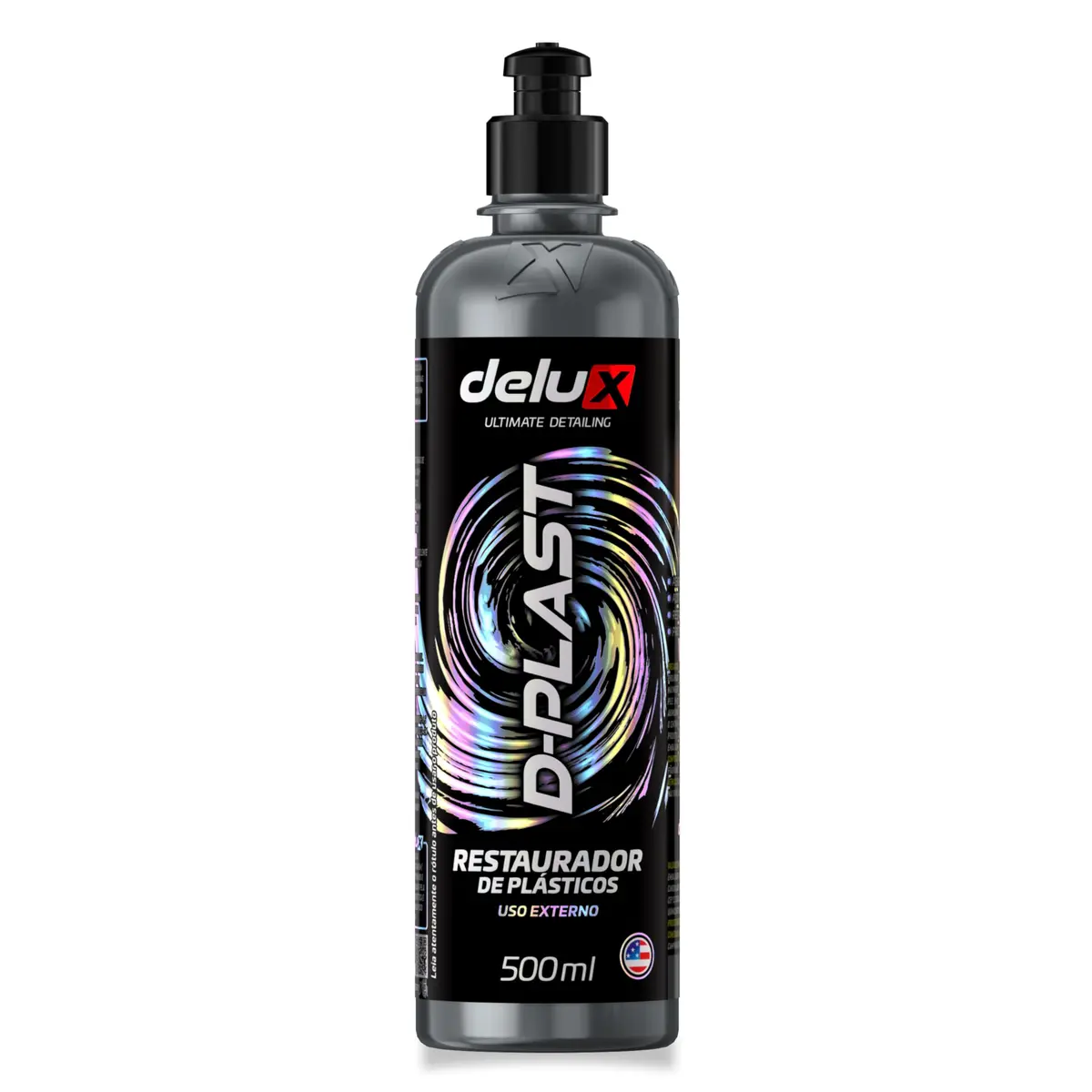 Luxcar Delux D-Plast Revitalizador de Plásticos 500 ml – Uso Externo - 1