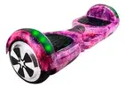 Hoverboard Overboard Skate Elétrico 6.5 Bluetooth Luzes Led Cor Roxo Galaxia - 1