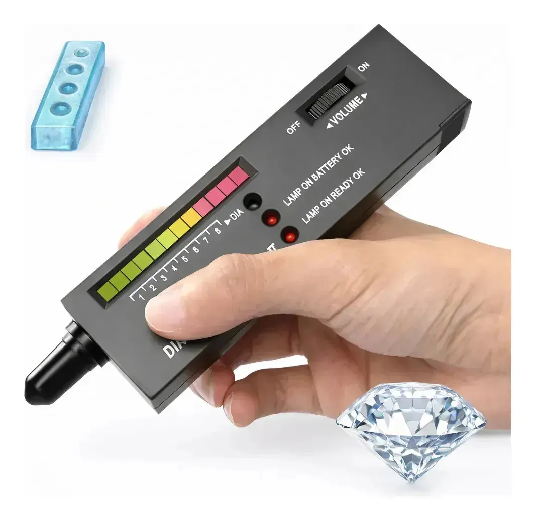 Testador de Diamante Portátil para Joias com Alta Precisão