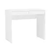 Mesa de Escritório Politorno Tijuca com 2 Gavetas - Branca - 1