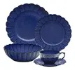 Aparelho De Jantar 20 peças Amor Perfeito Flora Oxford Porcelana - 1