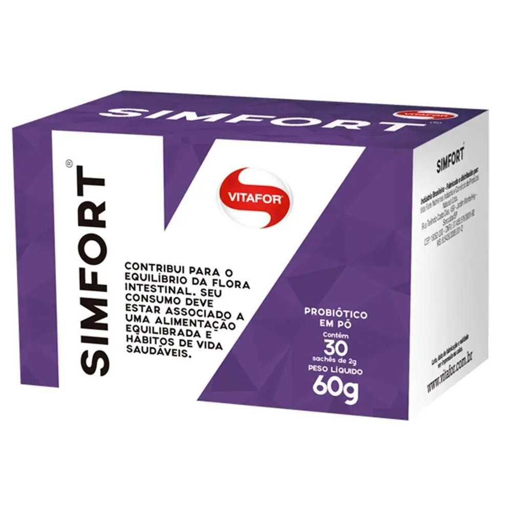 Simfort - Probiótico 30 Sachês (2g cada), VitaFor - 1