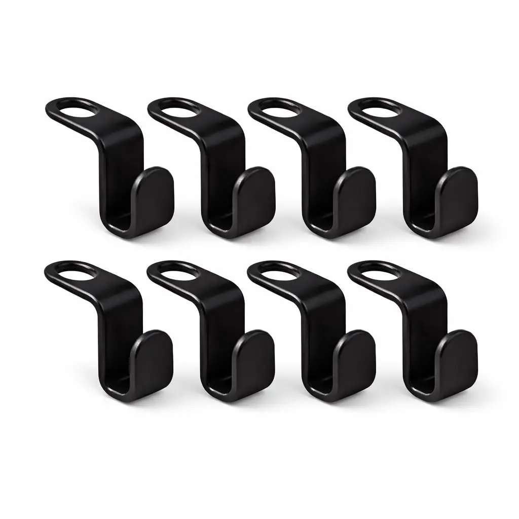 Kit 5 a 50 Gancho Extensor De Cabide De Roupas Conector(Preto,20 UNIDADES) | Ganchos extensores para cabides, indicados para organizar roupas no guarda-roupa