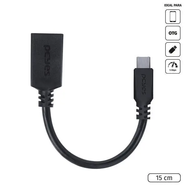 Adaptador Otg Tipo C Para Usb A 3.0 Para Celular Smartphone 1 - 1