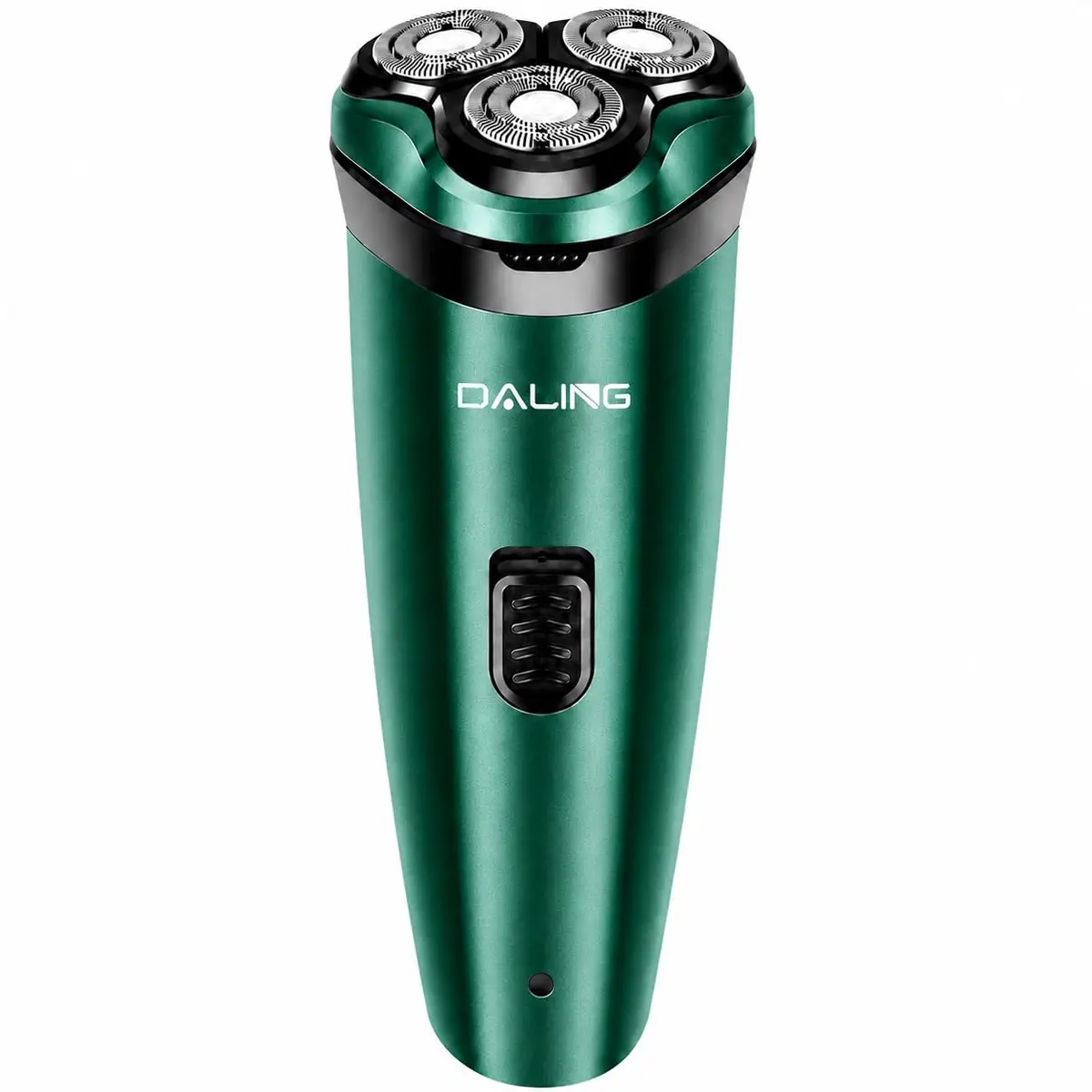 Barbeador Eletrico, Barbeador EléTrico 3 Cabeças Flutuante, Barbeador Elétrico Masculino, Uso Seco e Molhado, Maquina de Barbear Recarga Aparador RetráTil para aparar costeletas e barbas mais longas