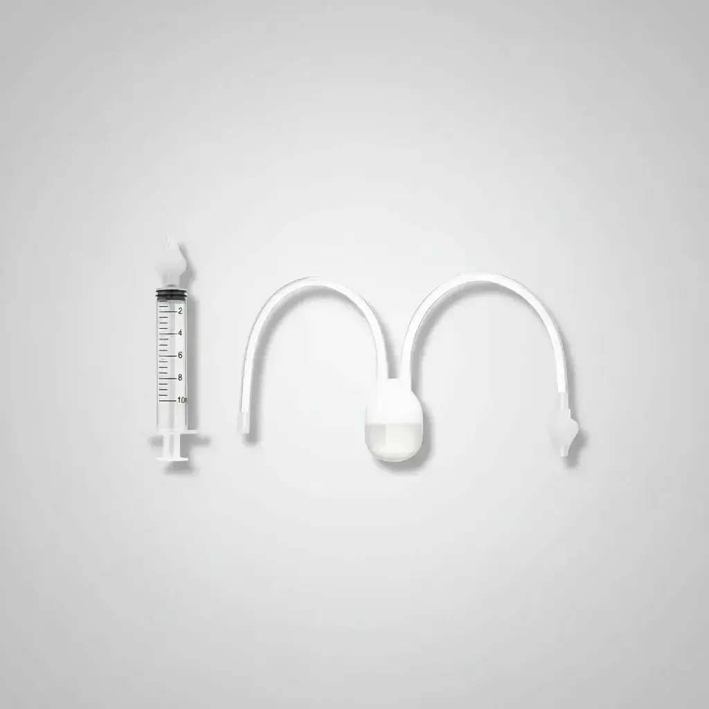 Kit Aspirador Nasal Manual Buba com Seringa e Filtro Sem BPA thumbnail 6