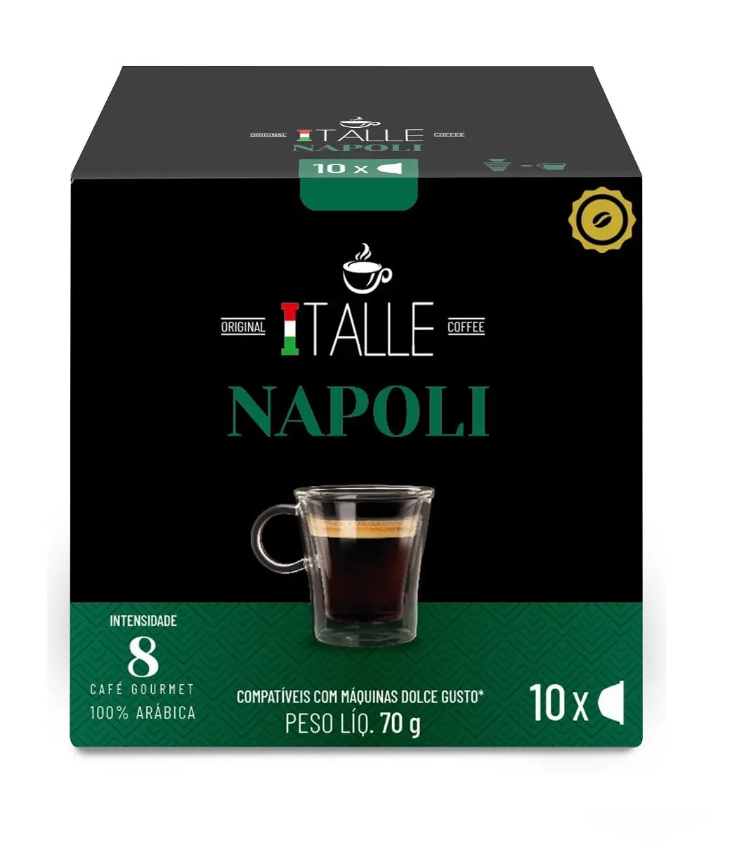 Capsulas Cafe Dolce Gusto Café Expresso Cafe Italle Napoli - 1
