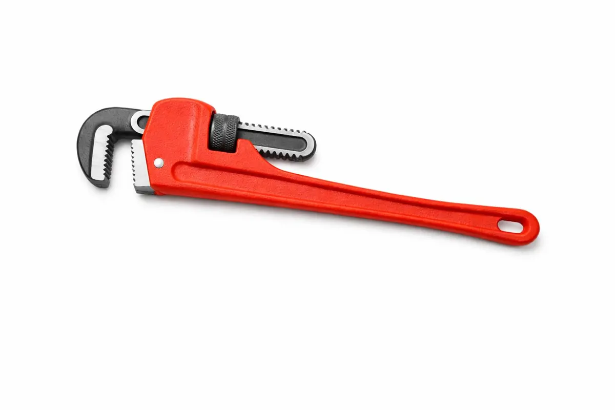 Chave de Grifo para Tubos 14 Pol – Chave Profissional Ajustável para Encanador, Ferramenta para Tubulações, Alta Resistência
