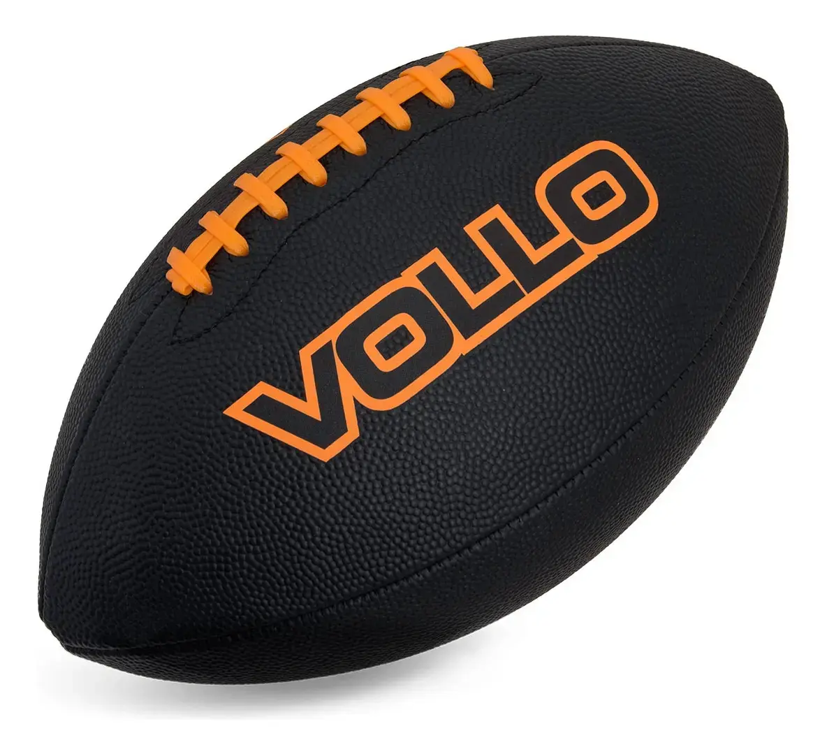 Bola Futebol Americano Tamanho 9 Vollo Flag Preta Cor Preto thumbnail 3