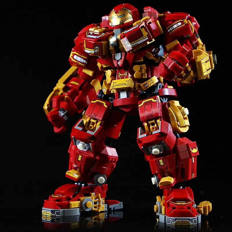 Marvel super-heróis moc blocos de construção 2000 + pçs homem de ferro tijolos conjunto ornamento brinquedos criativos presentes natal para crianças meninos adulto