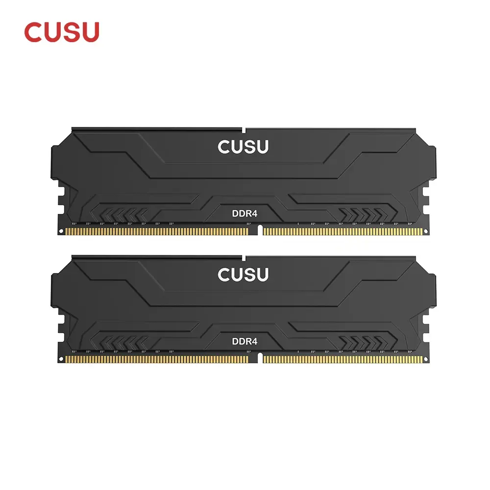 Memória RAM DDR4 CUSU 8GB 16GB 3200MHz 3600MHz 288 pinos UDIMM 1.35V/1.2V para Desktop