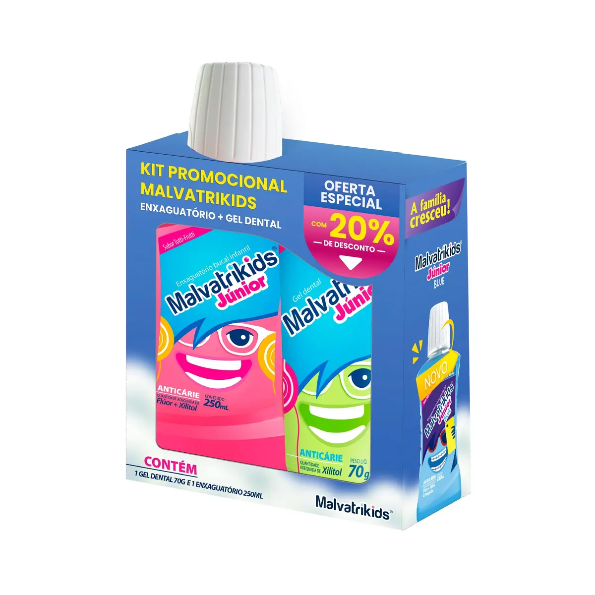 Kit Malvatrikids Jr gel Nf + Jr Enx - 1