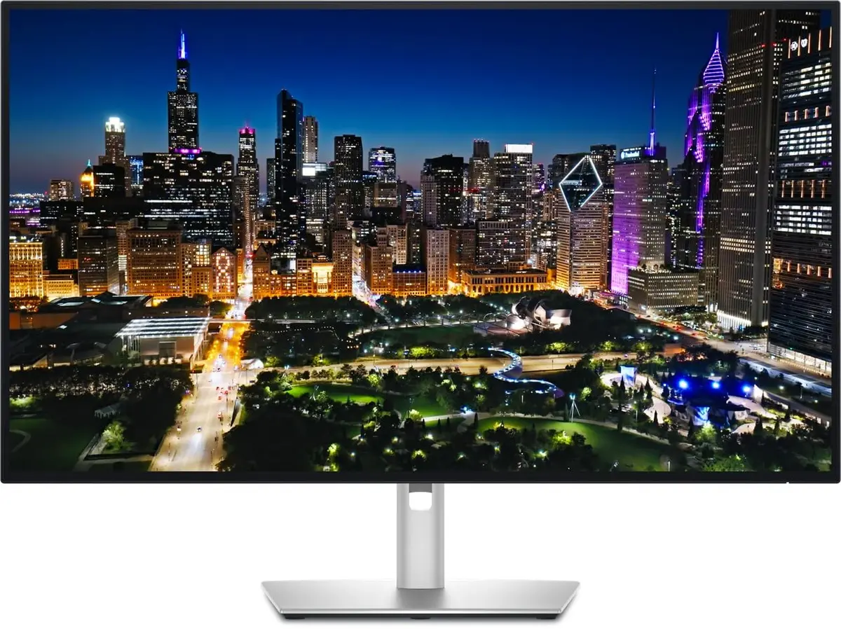 Monitor Dell UltraSharp 32", 4K Uhd (3840 x 2160), 120 Hz, Ips, U3225qe | IPS Black, DisplayHDR 600, 3000:1 de contraste, Sensor de luz ambiente, Eye Comfort, Thunderbolt 4, 8 USB ports, Energy Star - 1