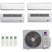 Ar-Condicionado Multi Split Inverter R-32 Gree 36.000 (2x Evap HW 12.000 + 2x Evap Cassete 1 Via 12.000) Quente/Frio 220V - 1