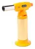 Maçarico Recarregável Brinox Glacê em Aço Inox e ABS 15 cm – Amarelo - 1