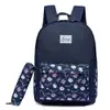Mochila Feminina Casual Floral com Estojo - 1