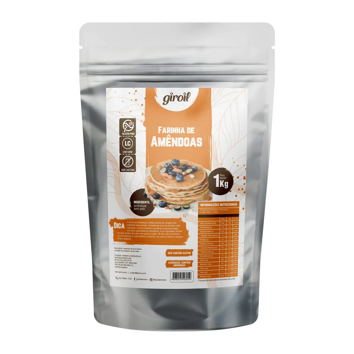Farinha de Amêndoas 1 Kg - 1