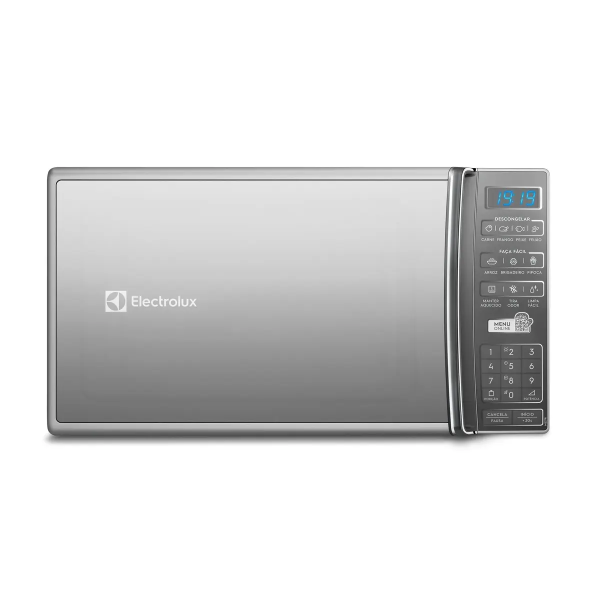 Micro-ondas Electrolux 27L cor Inox Espelhado com 55 receitas pré-programadas (MS37R) - 220V - 1