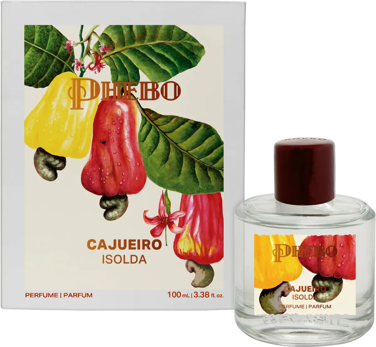 Phebo Biblioteca Olfativa Perfume Isolda Cajueiro 100ml