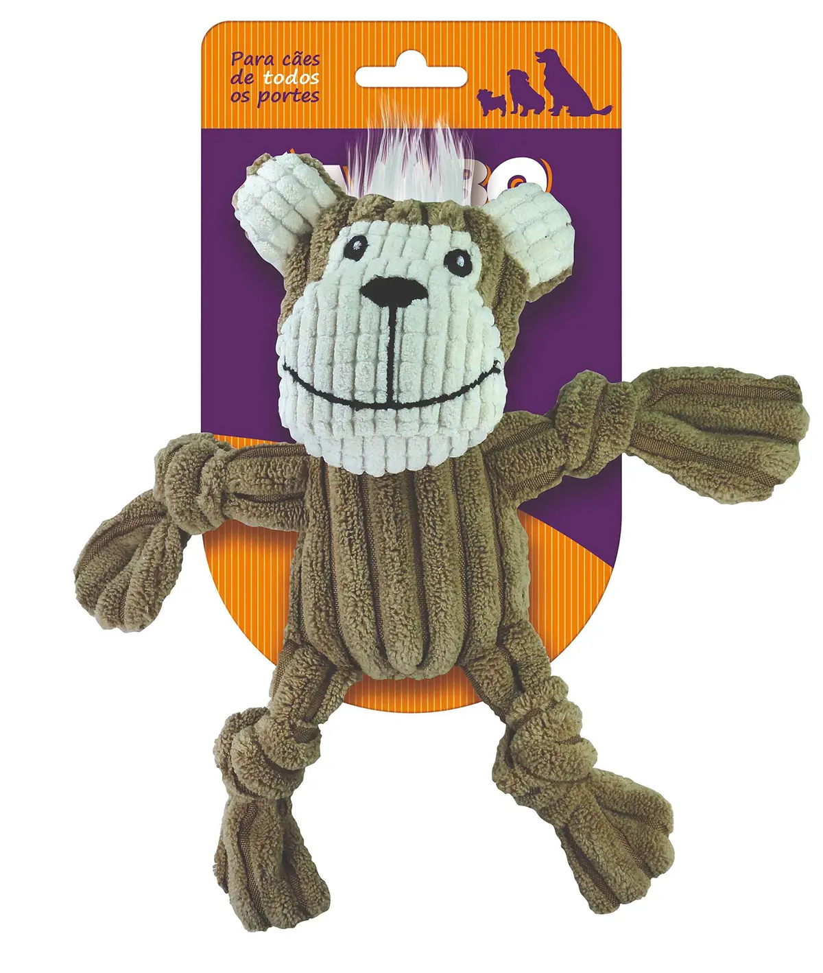 Mord. Mini Knot Monkey Jambo para Cães
