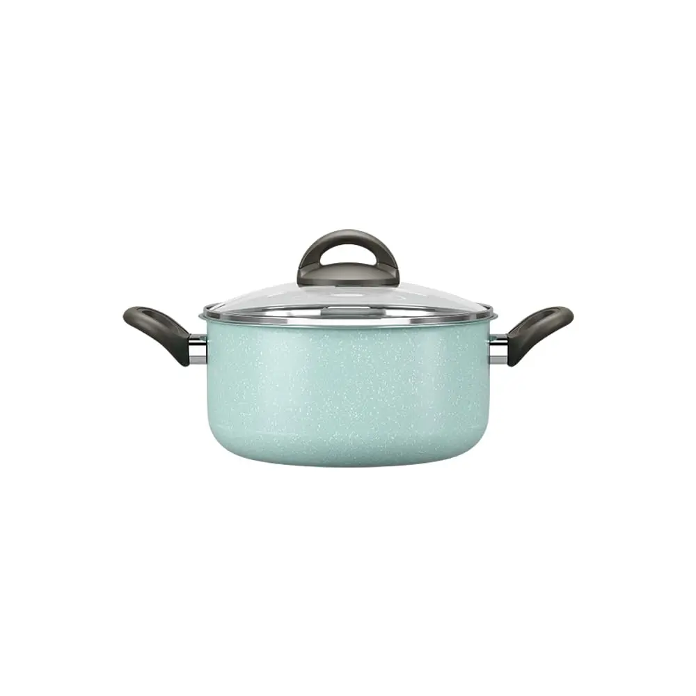 Brinox - Caçarola com Tampa 20Cm 2,65L Ceramic Life Suprema - Verde - 1