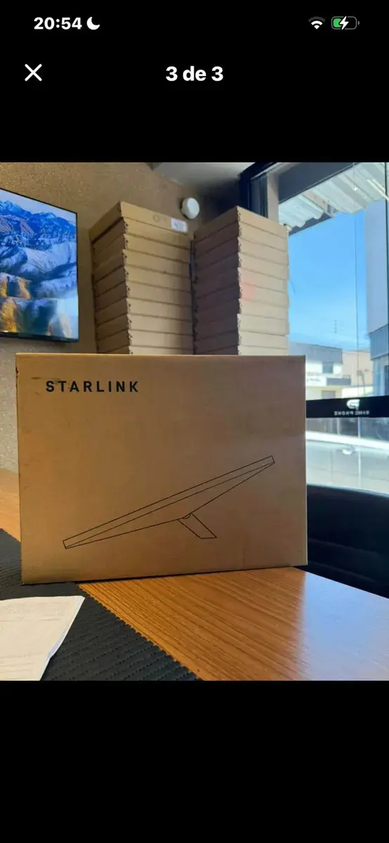 Kit de internet via satélite Starlink thumbnail 8