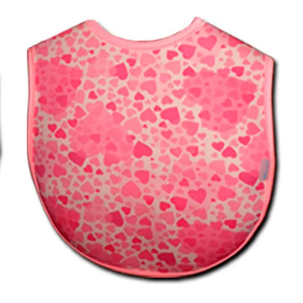 Babadores de Neoprene, Hearts, Clingo, Rosa