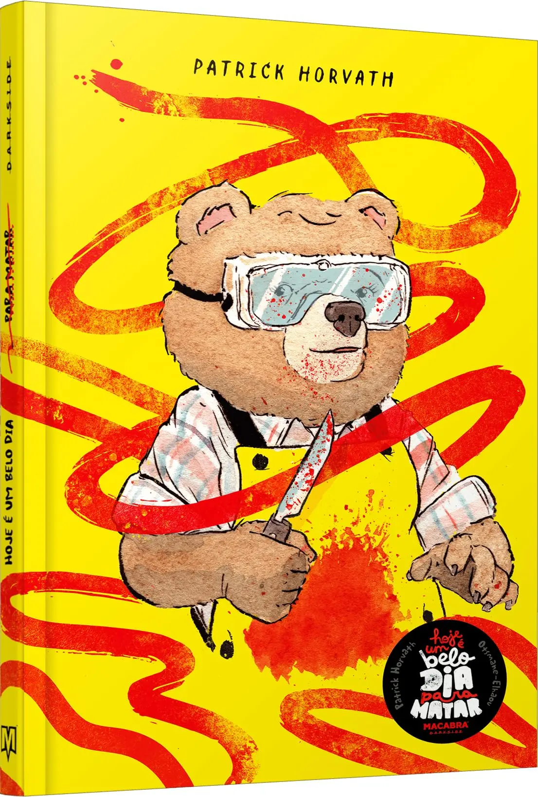 HOJE É UM BELO DIA PARA MATAR - GRAPHIC NOVEL ÁCIDA E PREMIADA PARA FÃS DE DEXTER E HAPPY TREE FRIENDS - 1