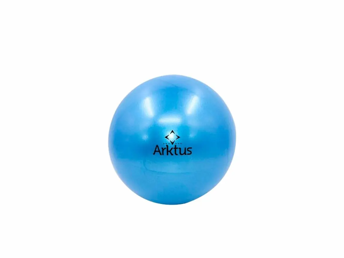Bola Overball 25cm Azul Arktus Pilates Yoga Fitness Fisioterapia