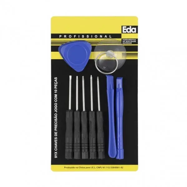 Chaves Precisao Jg 10pcs P-celular 9yx Blister - 1