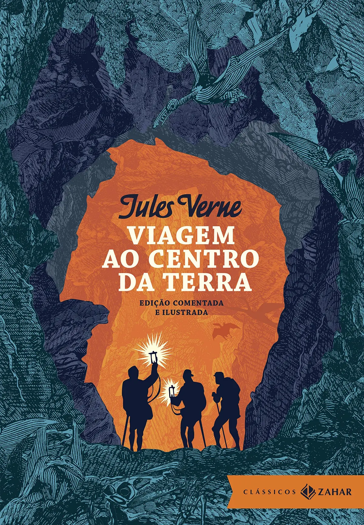 Viagem ao centro da Terra: edição comentada e ilustrada - obra pioneira da ficção científica - 1