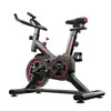 Bicicleta Ergométrica Vertical Silenciosa Preto/Vermelho - 1