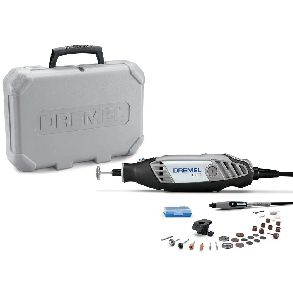 3000 Microrretífica com 2 Acoplamentos 30 Acessórios e Maleta 127V Dremel - 1