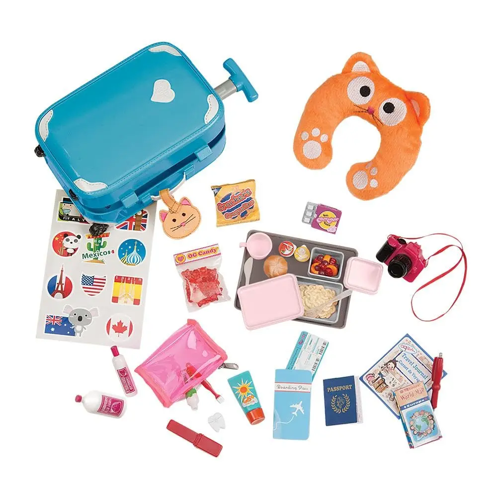 Kit de Viagem para Boneca Our Generation, Candide