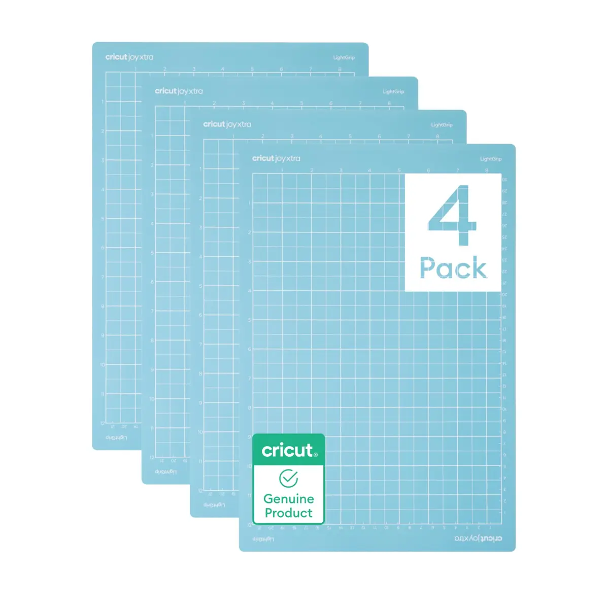 Cricut Kit com 4 Bases de Corte, 21,5 x 30,5cm para Joy Xtra | Para Joy Xtra Machine - Ideal para papel padrão, cartolina leve e muito mais
