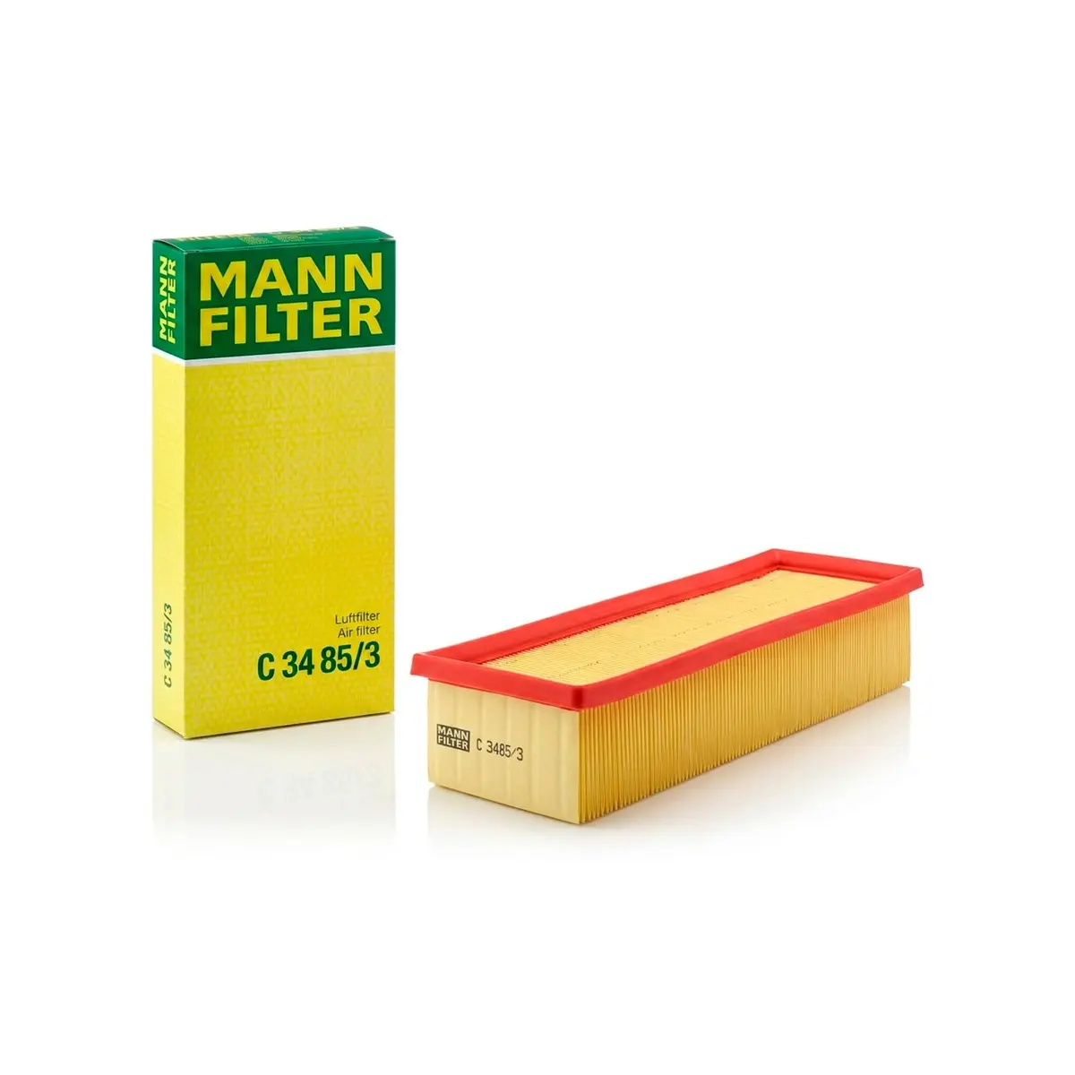 MANN-FILTER Filtro Ar Motor C 3485/3 Citroën C3 Aircross Peugeot 208 - 1