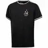 Camisa CCCP Retrô Listras Preta Masculina - Preto - 1