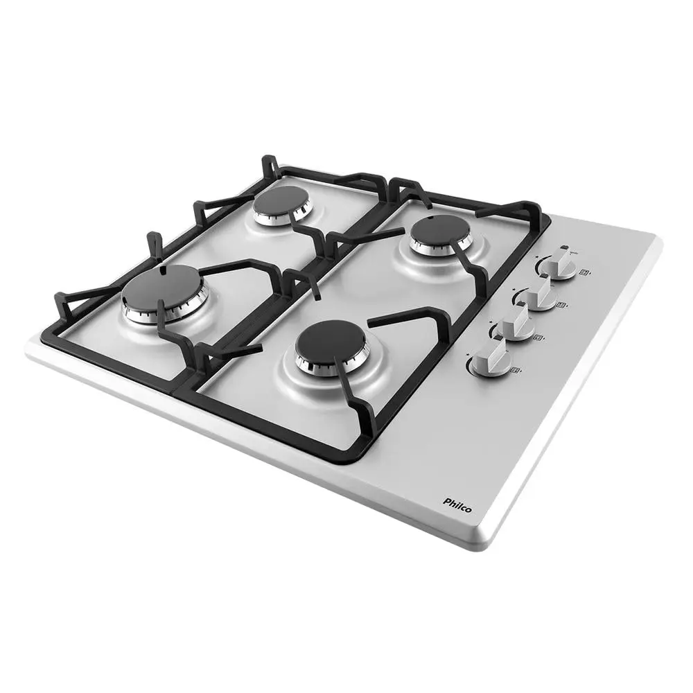 Cooktop Philco 4 Bocas Prata PCT04I – Bivolt - 1