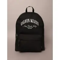 Mochila Calvin Klein Jeans Redonda Graphic Logo - Preto Calvin Klein Jeans - 1