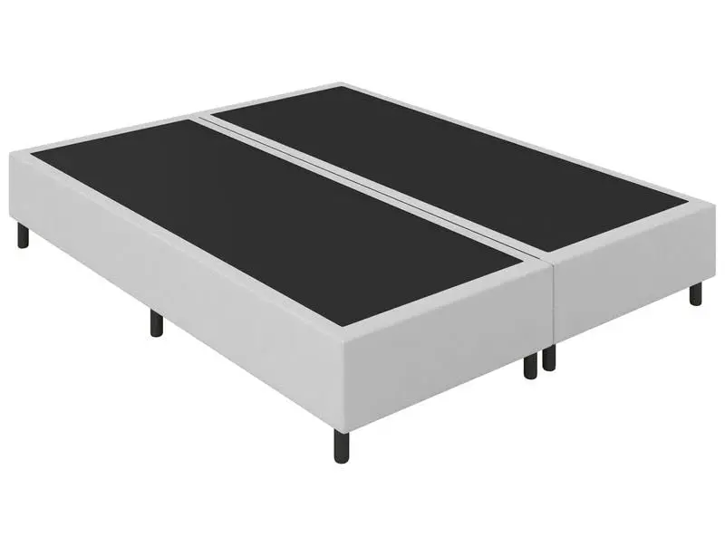 Prorelax - Base Cama Box Queen Bipartida 37x158x198cm Milão