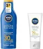 Protetor Solar NIVEA FPS 30 + Facial FPS 70 - 1