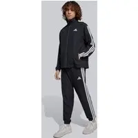 Agasalho Adidas 3 Stripes WV Preto e Branco