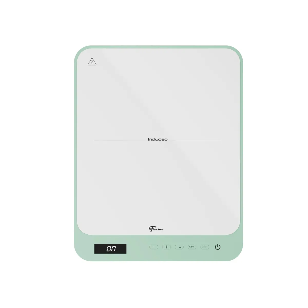 Cooktop Indução 1 Boca Touch Screen Pistache Bivolt