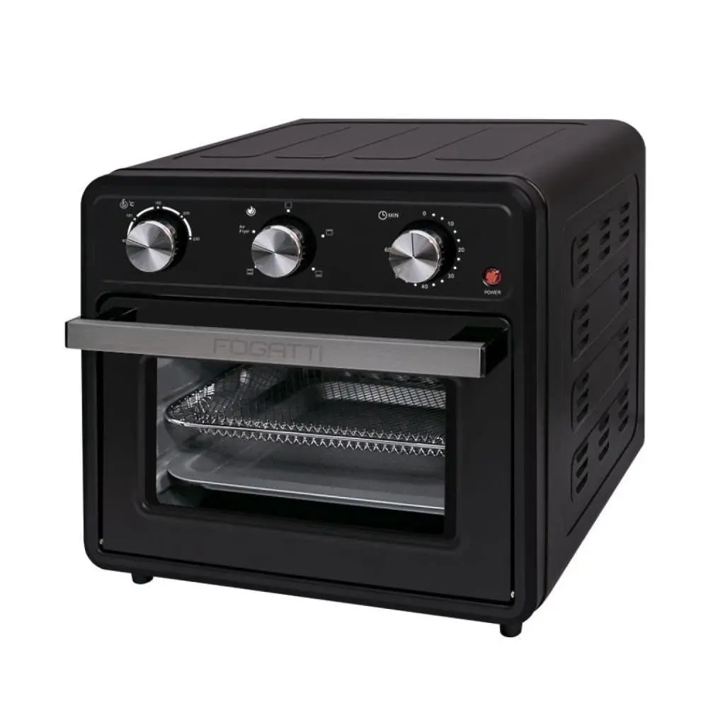 FORNO ELETRICO FOGATTI AIR FRYER 22L PRETO - 220V