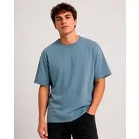 Camiseta Masculina Oversize 80092 Azul Consciência