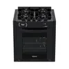 Fogao A Gas De Embutir Gaudi Prisma Vitreo Bl 4q Preto Gas Glp - 1