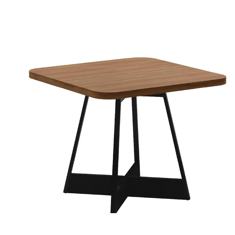 Mesa de Jantar Átria Carraro (Quadrada, Nogal Com Preto)