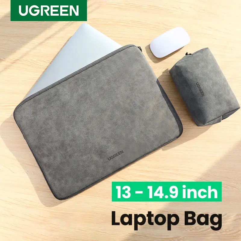 UGREEN-Bolsa para Laptop para Macbook Pro Air, Capa para HP, Lenovo, iPad, Capa Impermeável Notebook, 13.9 ", 14.9"